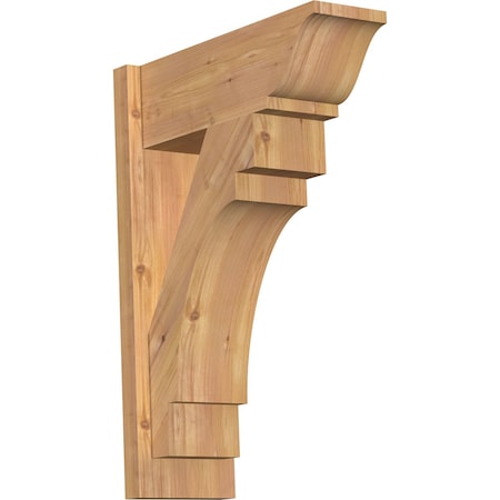 Merced Smooth Traditional Outlooker, Western Red Cedar, 7 1/2W X 20D X 28H